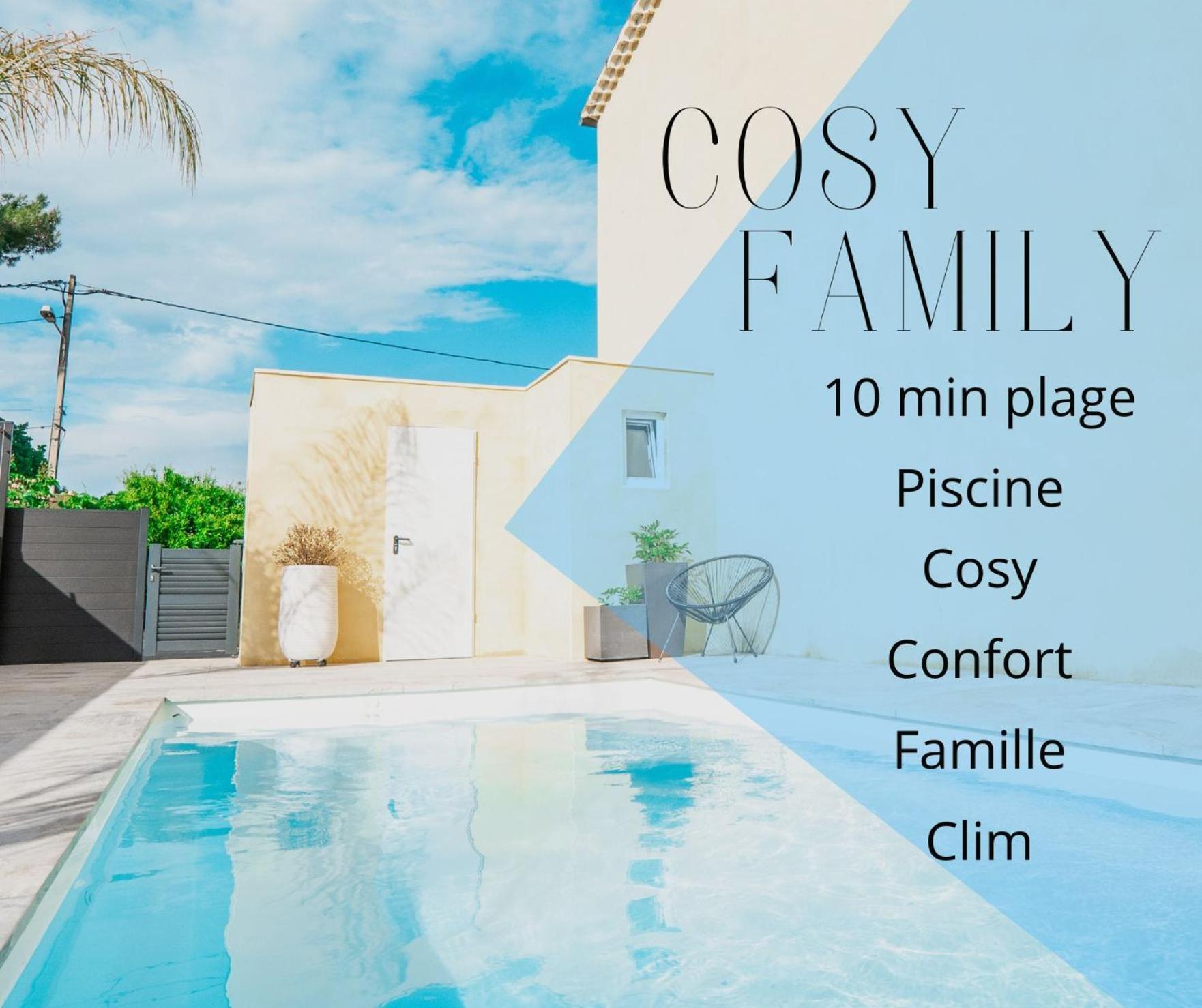 Cosyfamily Piscine -Wifi- Neuf-Famille -15Min Plage - Top Pros Servicesconciergerie Пероль Экстерьер фото